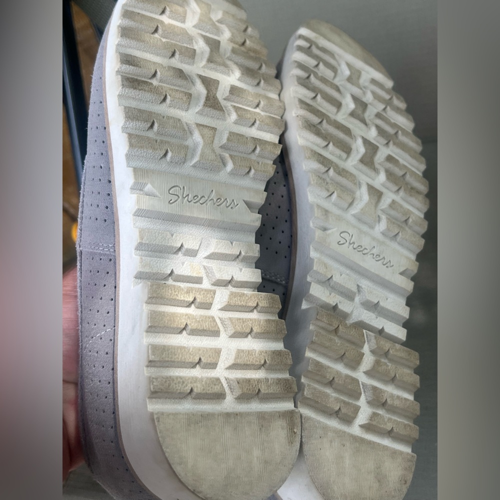 Sketchers Go Walk Arch Fit Loafers- Size 8.5- like new gray - Picture 6 of 6